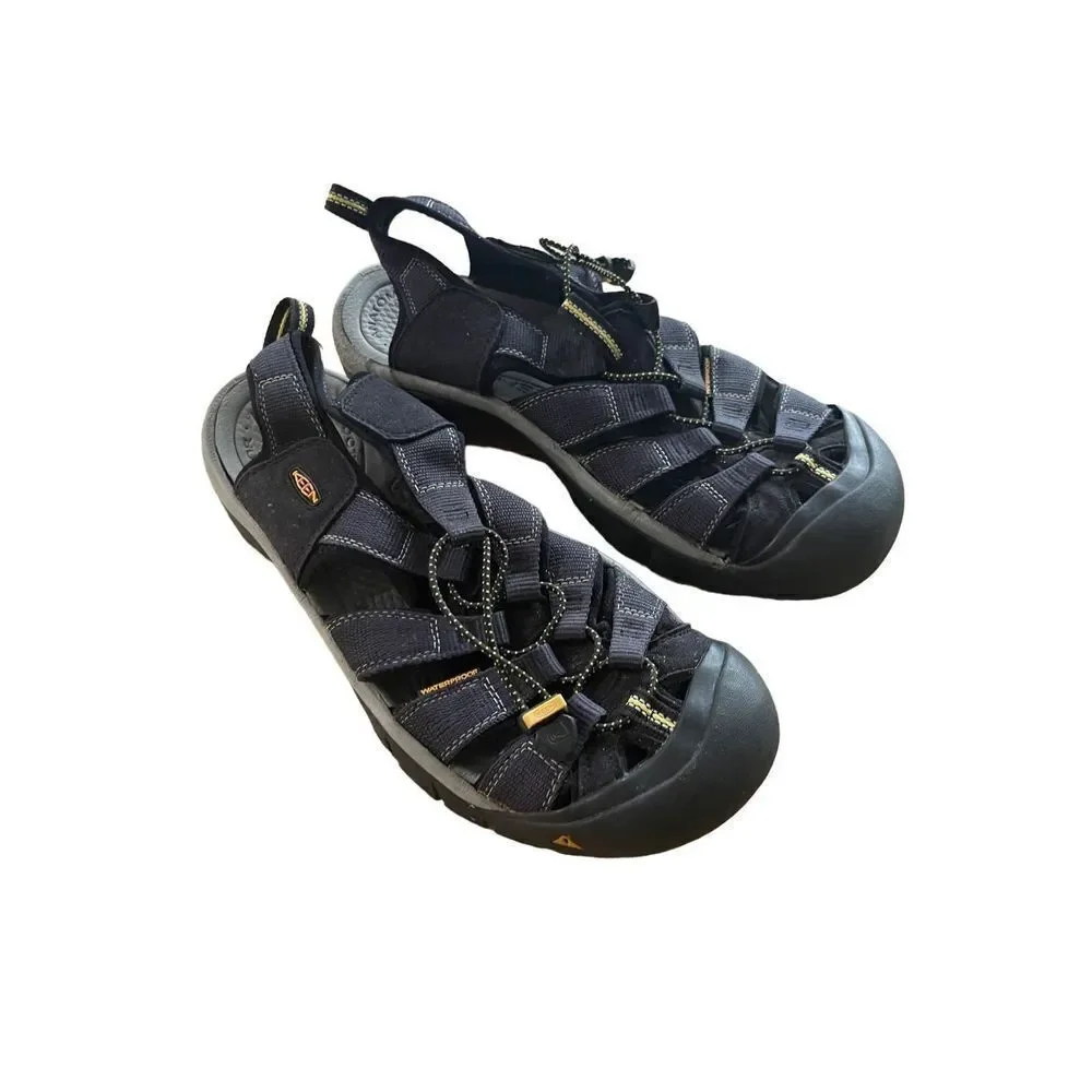 Keen Mens Blue Newport Waterproof Hiking Adventure Sandals Size 11.5